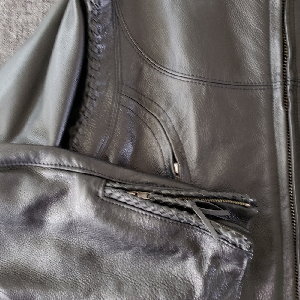 Harley Davidson Willie G Womens Leather Jacket Size XXL